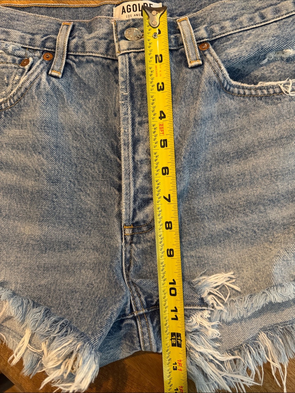 AGOLDE Denim Shorts - Picture 5 of 6